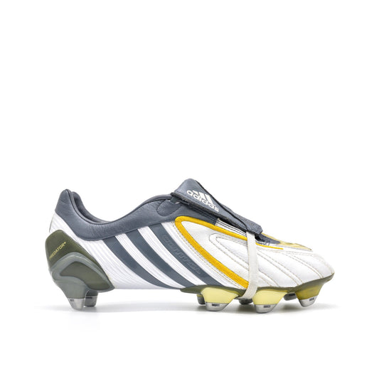 Predator Powerswerve Control TRX FG Grey/White - Elite Boots