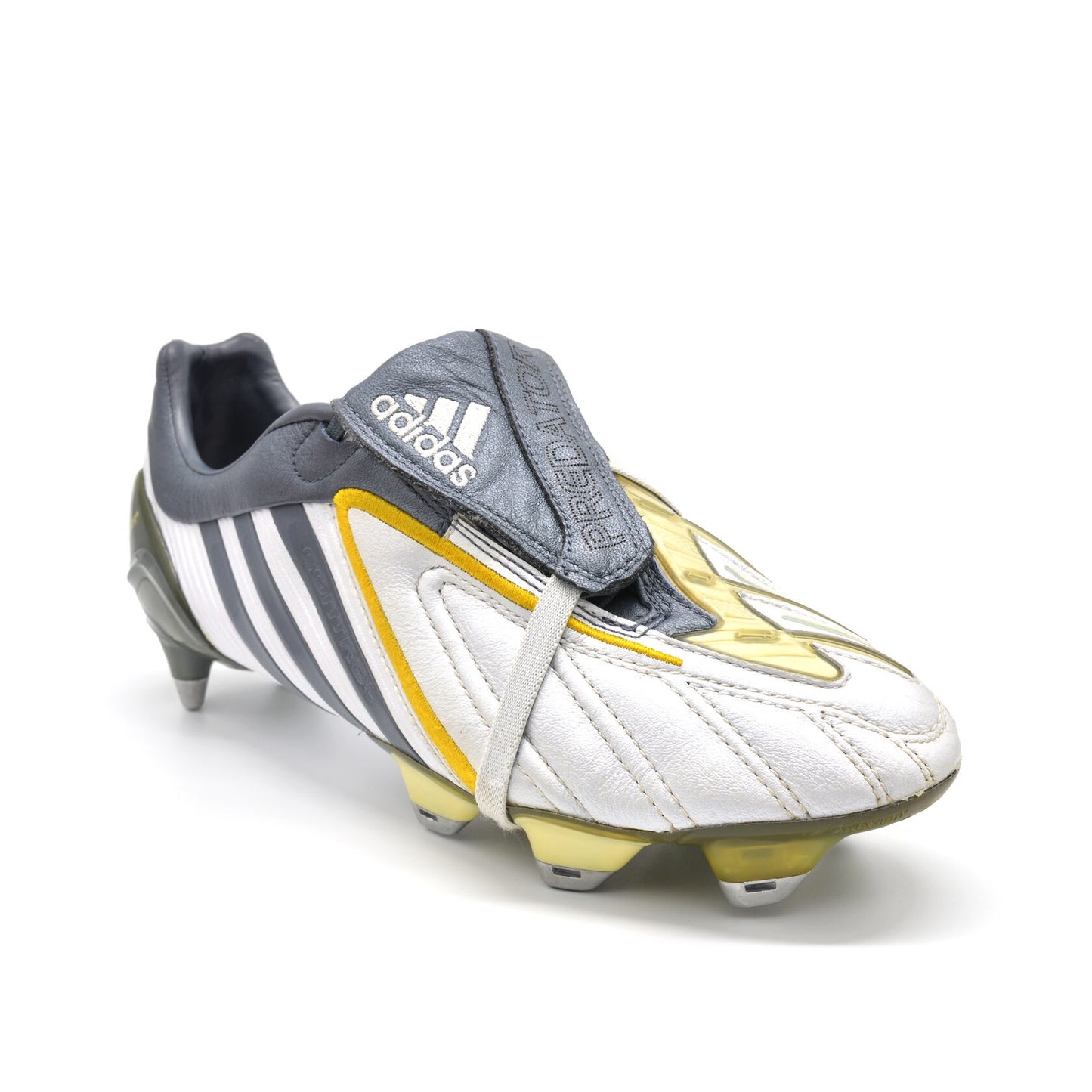 Predator Powerswerve Control TRX FG Grey/White - Elite Boots