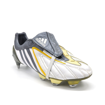 Predator Powerswerve Control TRX FG Grey/White - Elite Boots