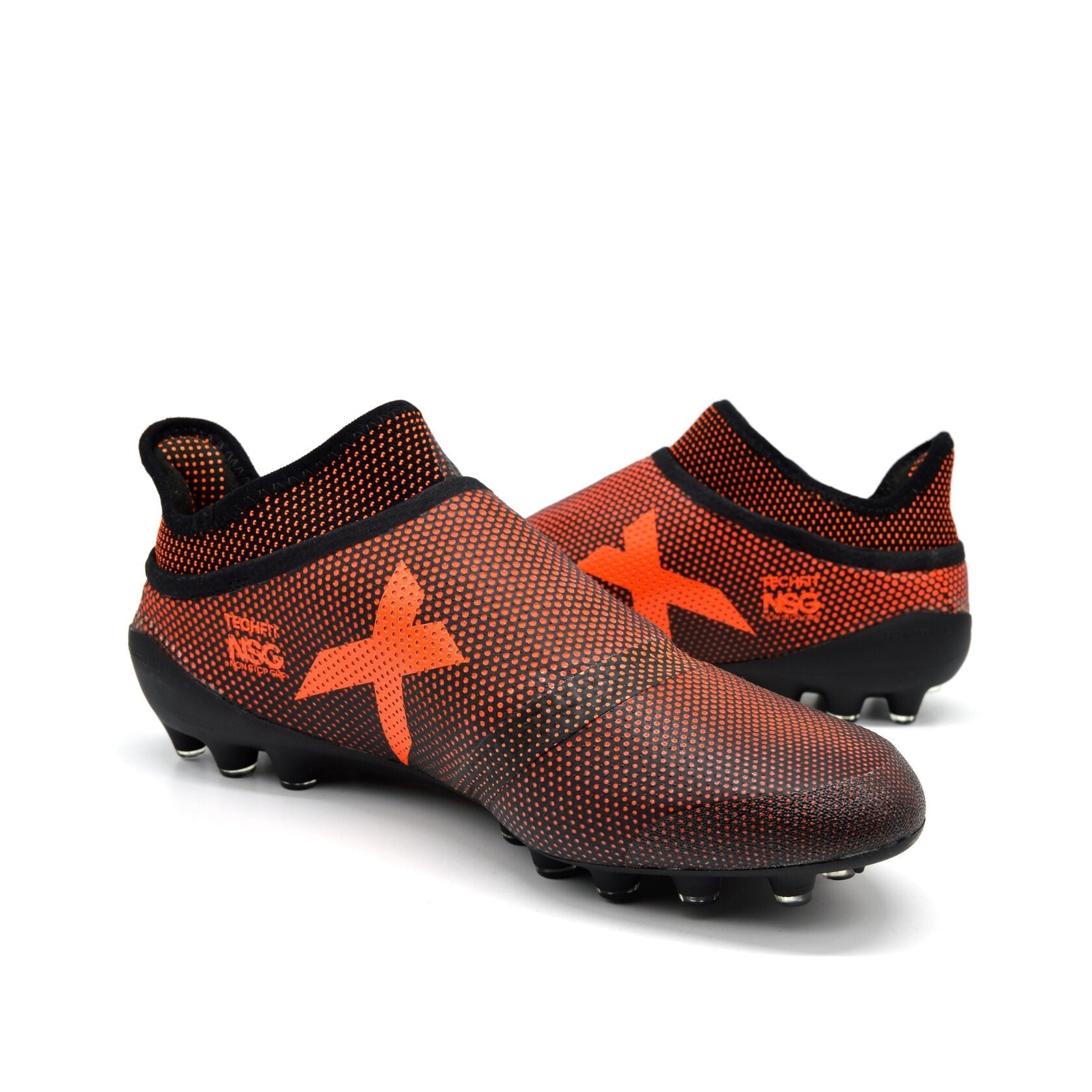 17+ PureSpeed FG/AG Pyro Storm - Core Black/Solar Red - Elite Boots