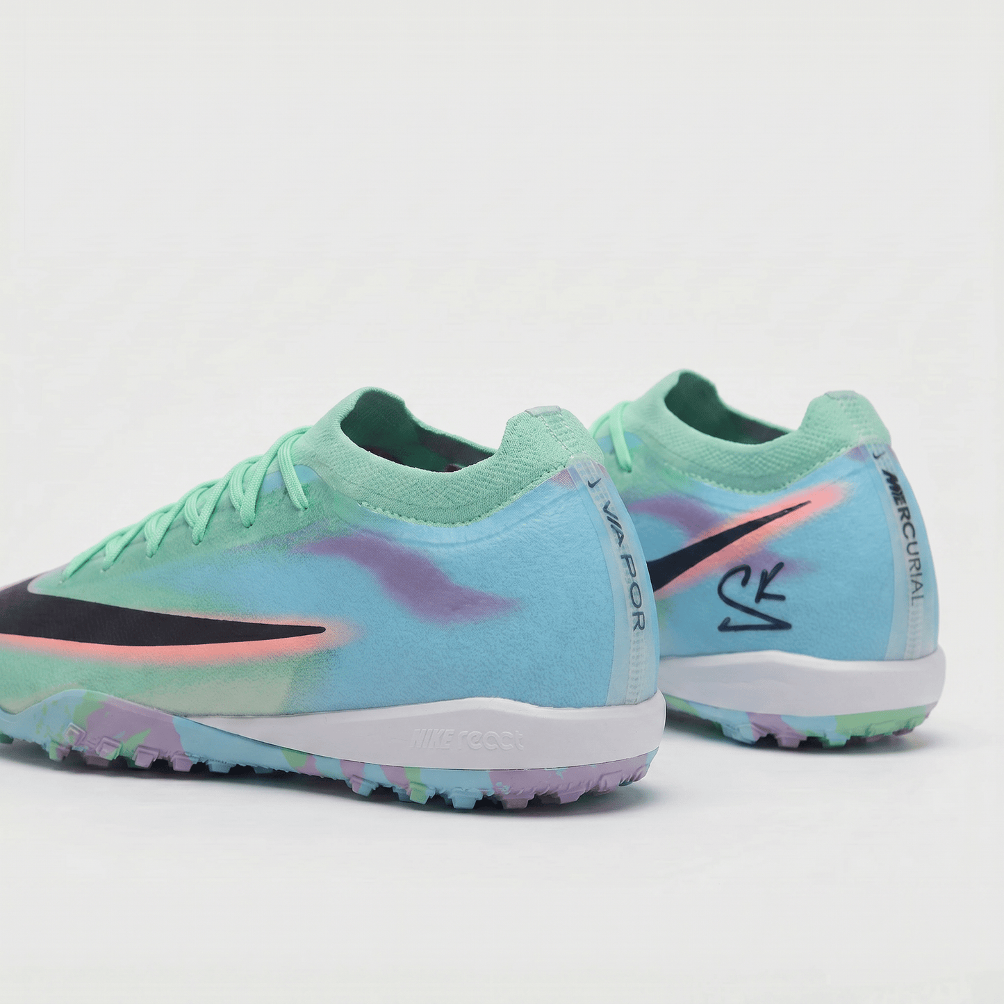 Mercurial Vapor XV Elite TF Green/Blue - Elite Boots