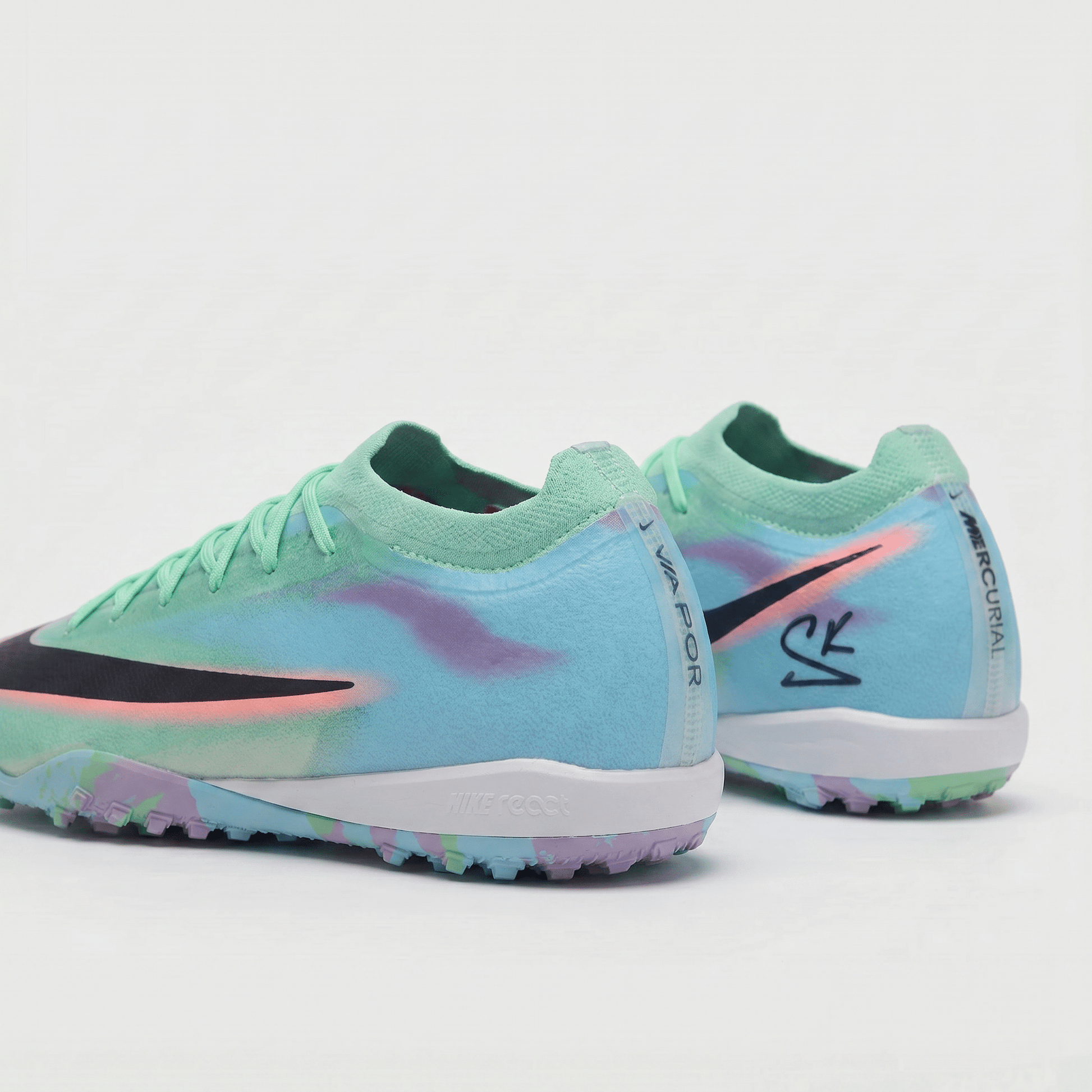 Mercurial Vapor XV Elite TF Green/Blue - Elite Boots