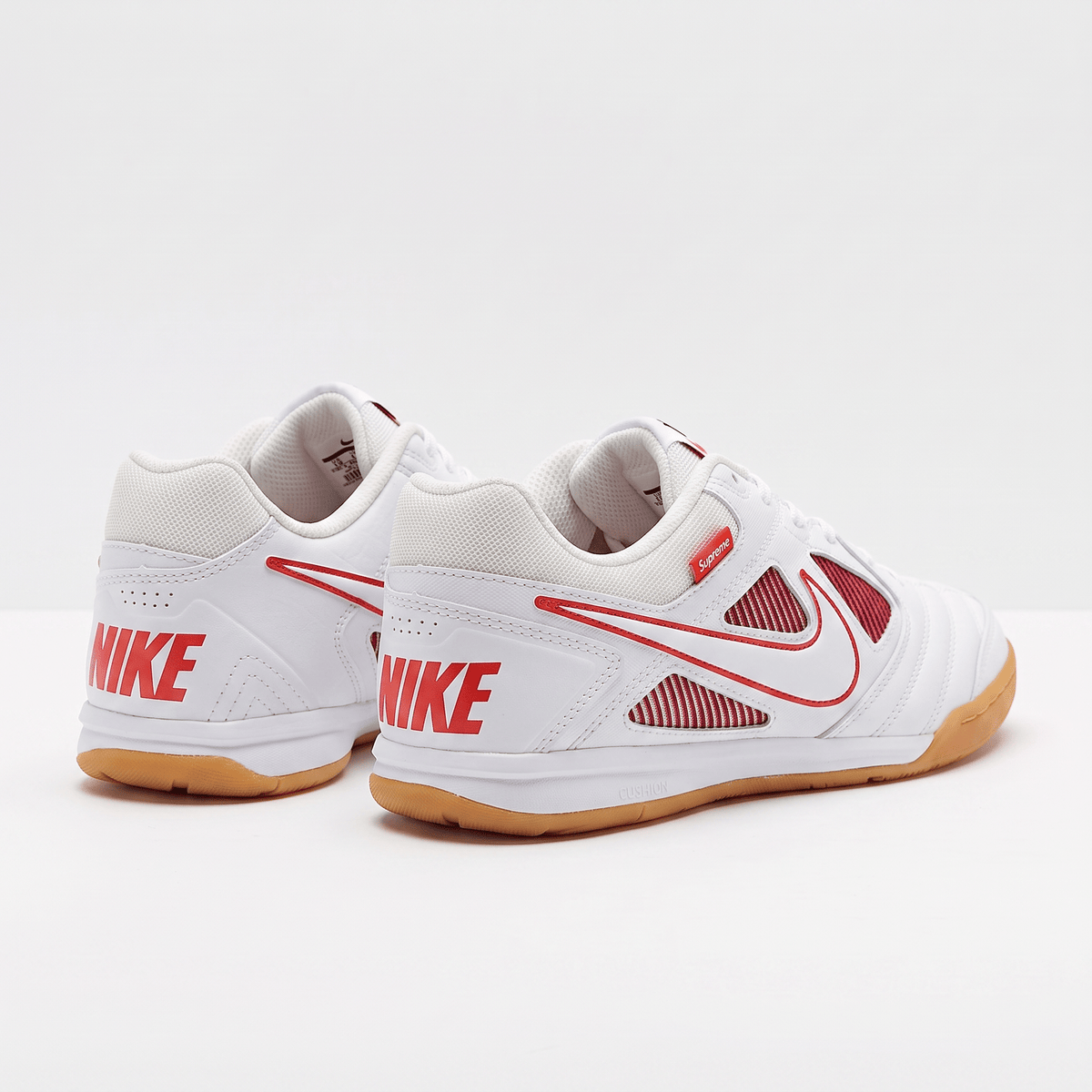 Supreme x Gato SB White / Gym Red / Gum Light Brown - Elite Boots