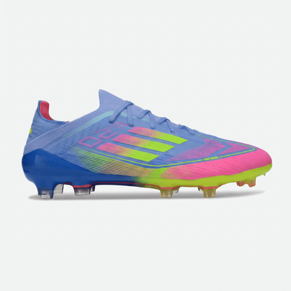 F50 FG Almost Blue / Semi Lucid Blue / Semi Solar Yellow - Elite Boots