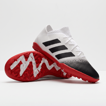 Nemeziz Tango 18.3 TF Cloud White / Core Black / Active Red - Elite Boots