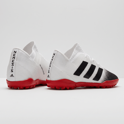 Nemeziz Tango 18.3 TF Cloud White / Core Black / Active Red - Elite Boots