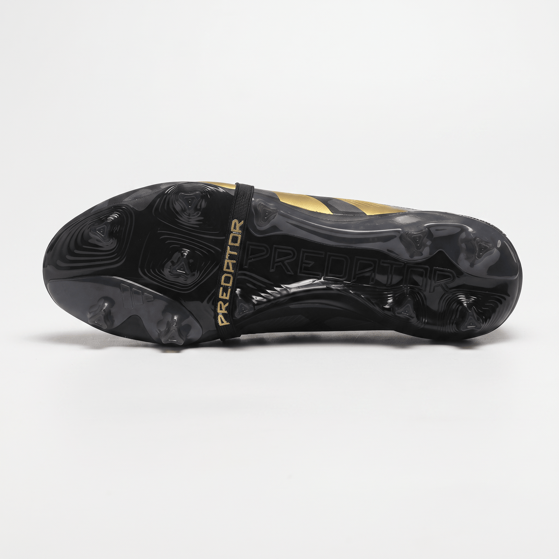 Predator Fold-Over Tongue FG Core Black / Gold Metallic - Elite Boots