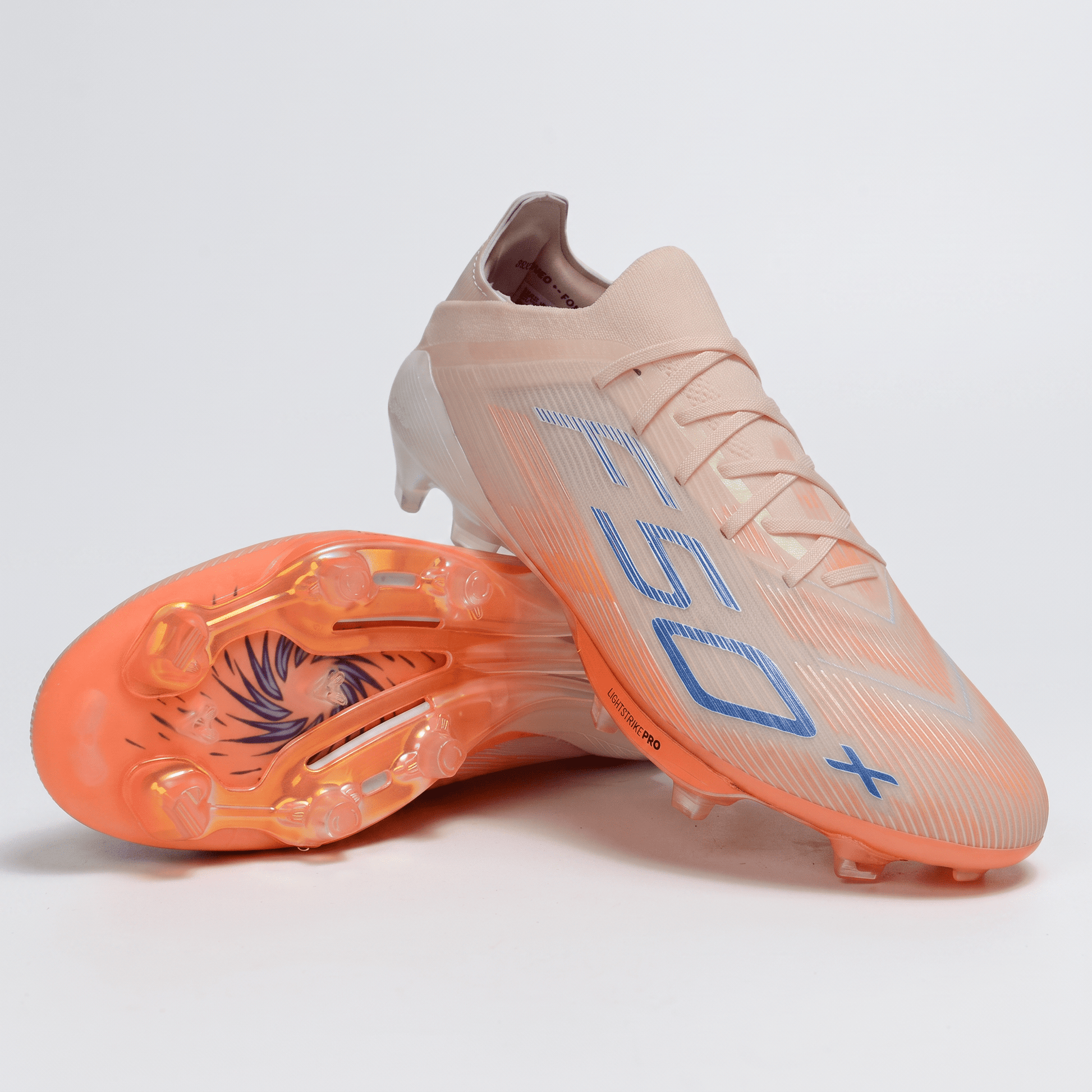F50 Laced FG Wonder Quartz / Lucid Blue / Solar Orange - Elite Boots