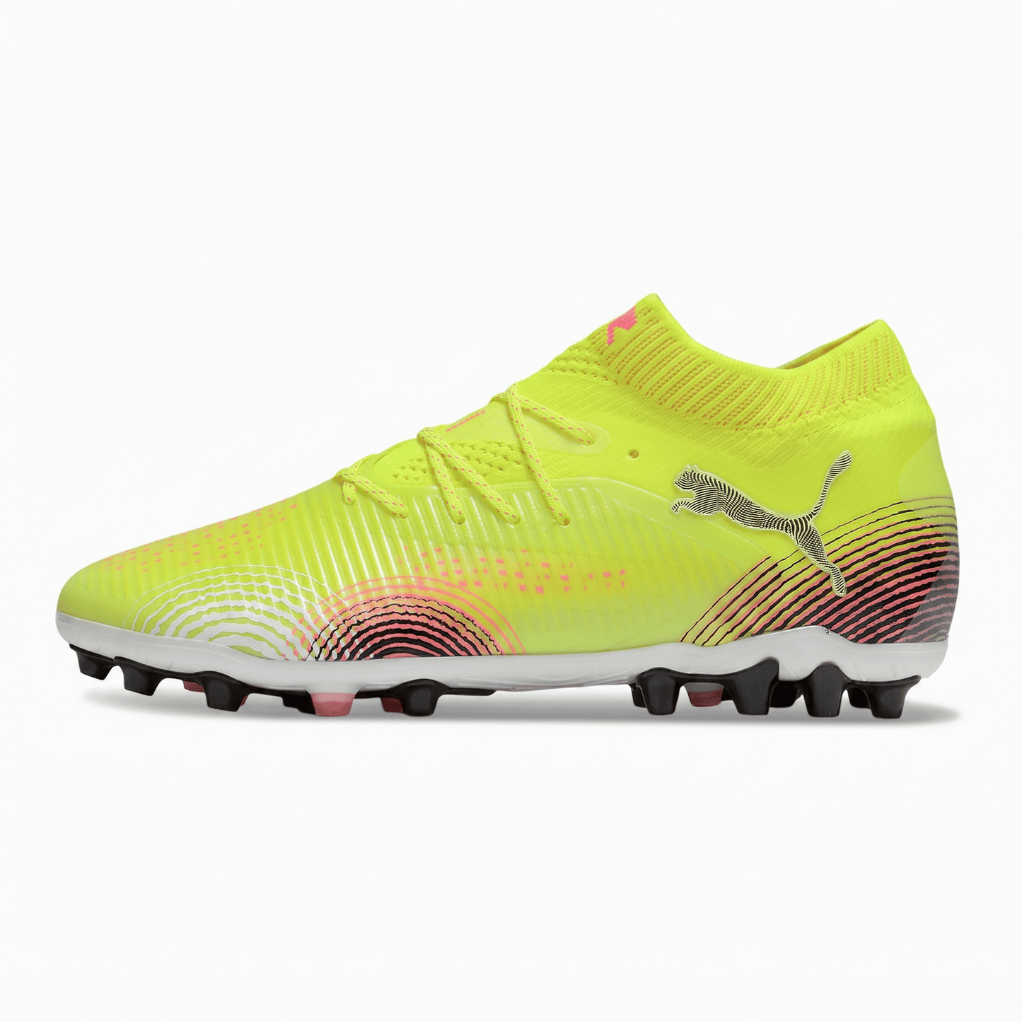 Future 8 Ultimate FG/AG Fast Yellow / White / Peppermint - Elite Boots