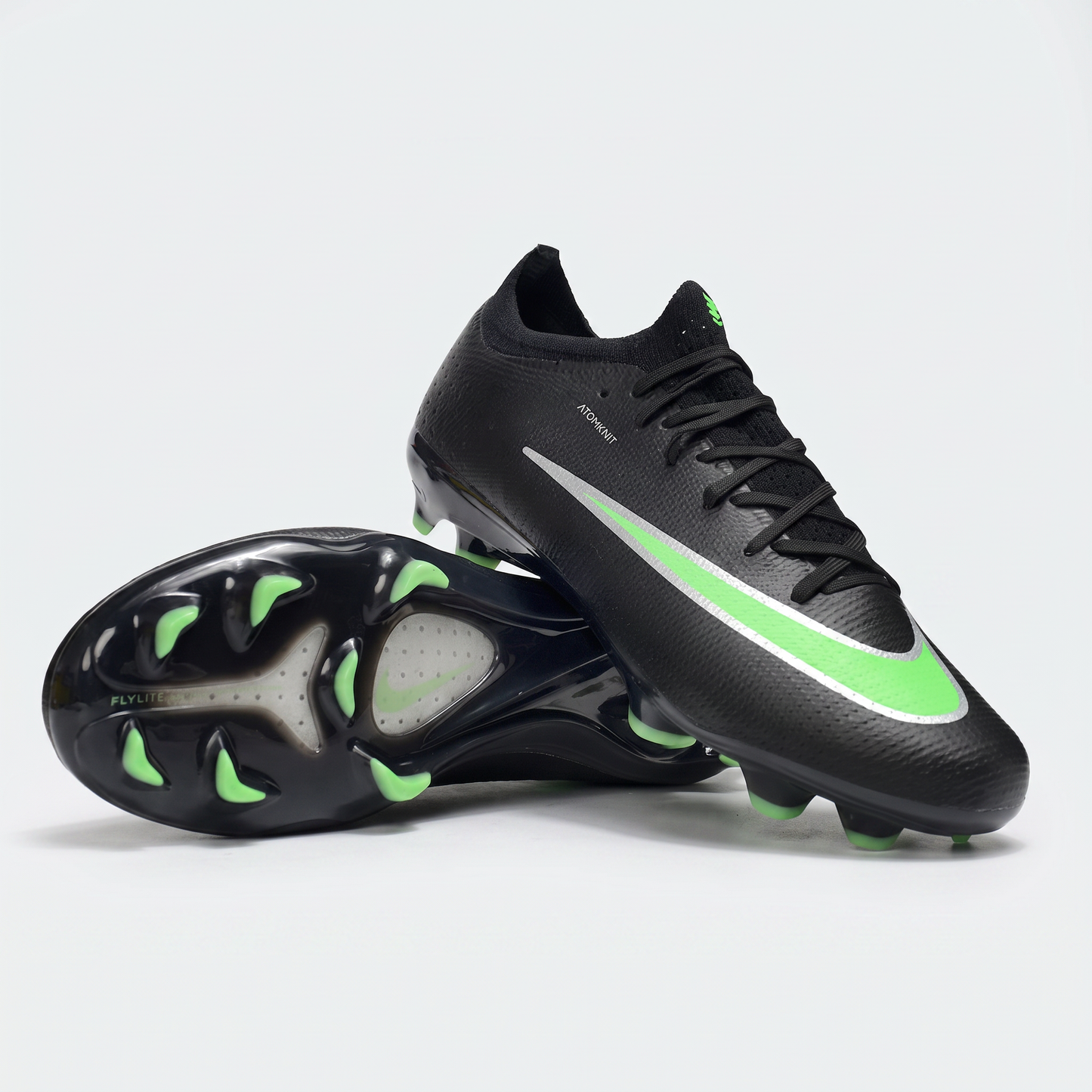 Mercurial Vapor 16 By You Black / Green Strike / Metallic Silver