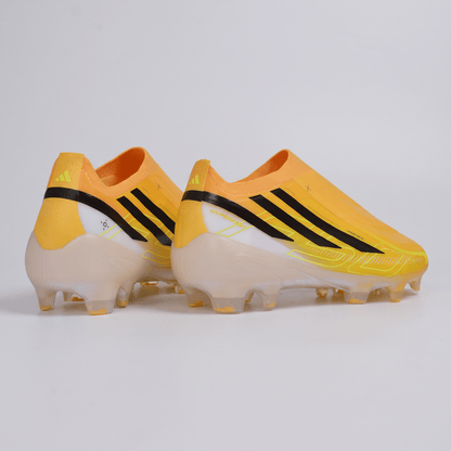F50 Laced FG Turbo Orange / Core Black / Aurora Black / Yellow - Elite Boots