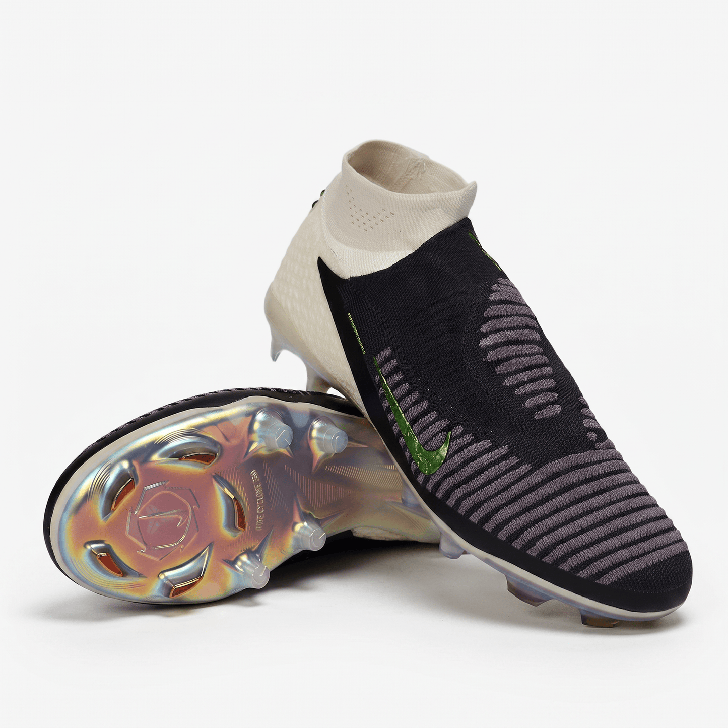 Phantom 6 High FG Phantom / Black / Green Glow / Sail - Elite Boots