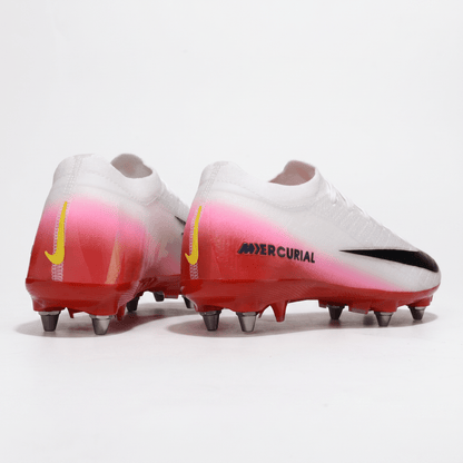 Mercurial Vapor 16 Elite XXV SG White / Black / Crimson Red / Pink - Elite Boots
