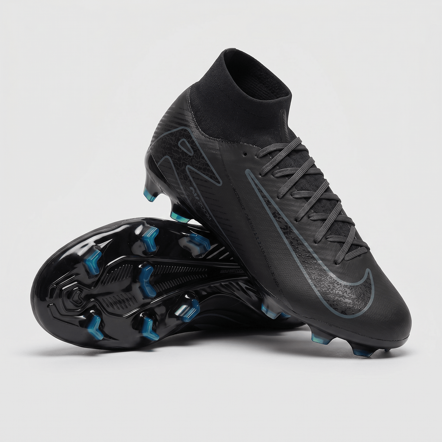 Mercurial Superfly IIX FG Black / Blue - Elite Boots