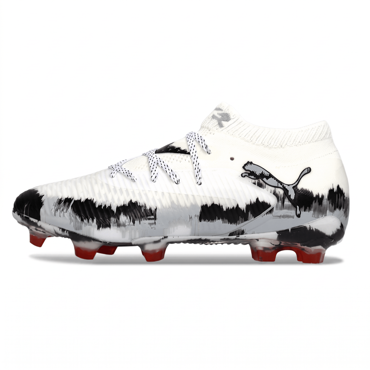 Future 8 Ultimate FG White / Black / Fiery Coral - Elite Boots