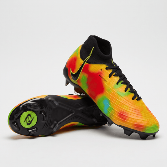 Phantom Luna II FG Green Glow / Black / Metallic Silver / Pink - Elite Boots