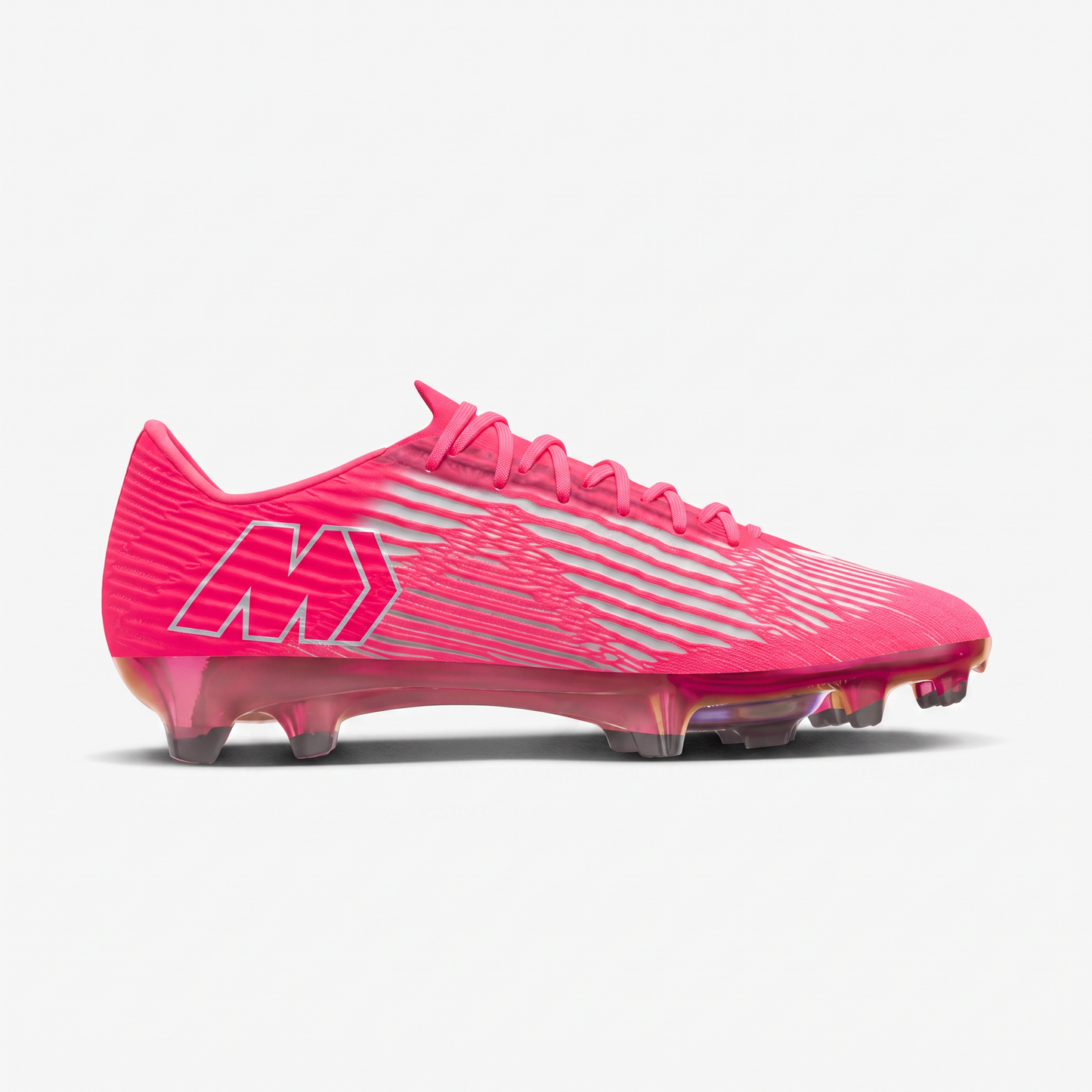 Mercurial Superfly 16 By You Explosión Rosa / Blanco / Plata Metálico