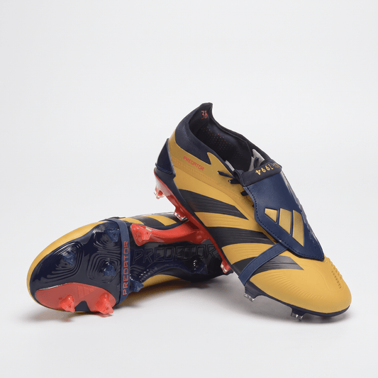 Predator Fold-Over Tongue FG Gold / Core Black / Ink / Solar Red - Elite Boots