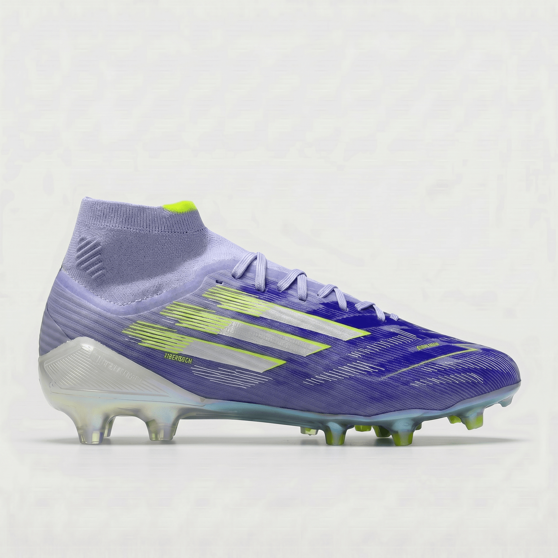 F50 Sparkfusion Elite Mid FGColor: Purple / Silver Metallic / Lucid Lemon - Elite Boots