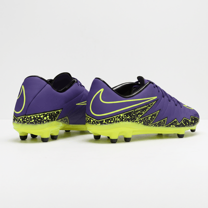 Hypervenom Phinish II FG Hyper Grape / Black / Volt - Elite Boots