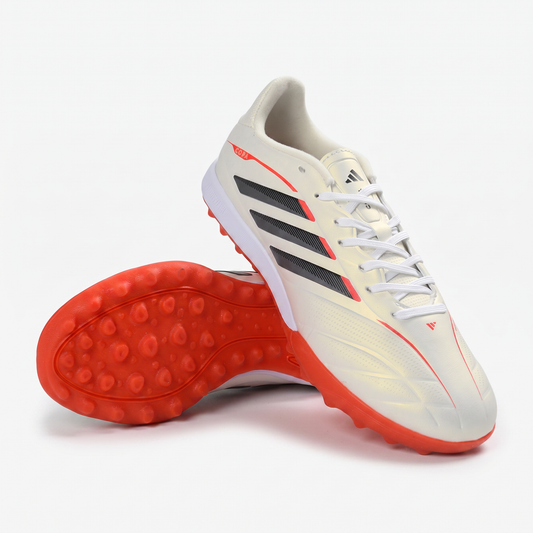 Copa Pure IV Pro TF Schuhe Weiß / Metallic / Schwarz / Klarrot
