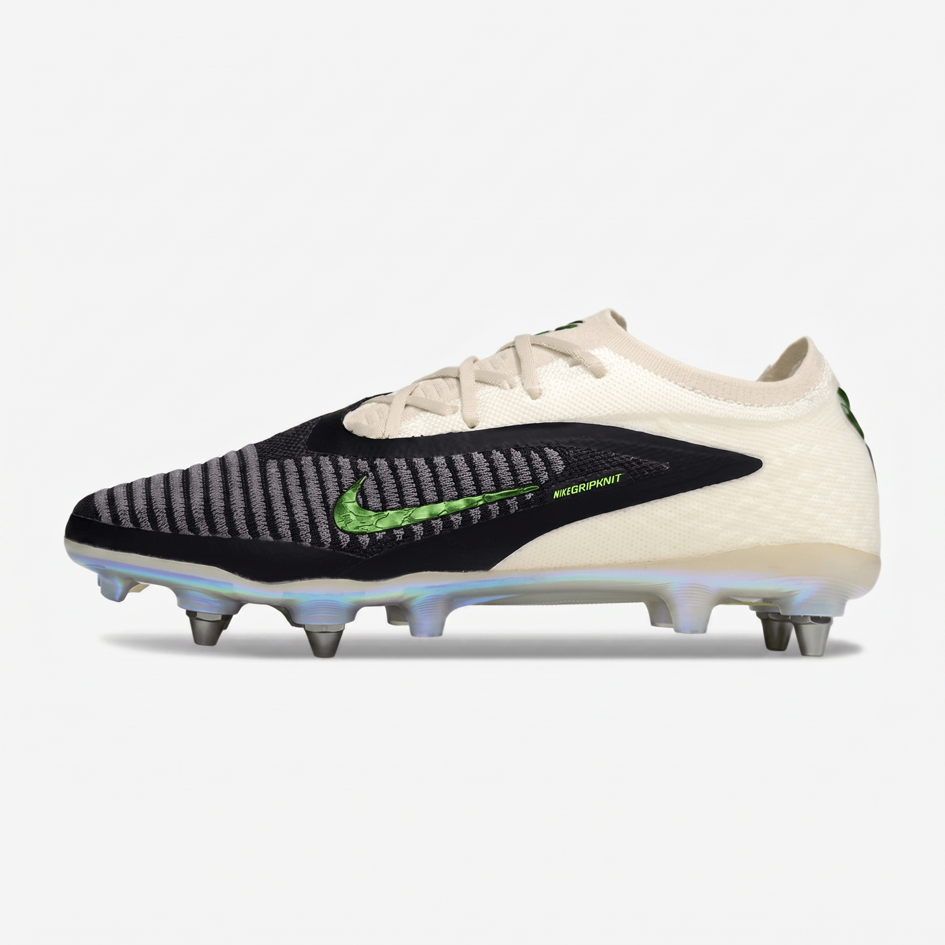 Phantom 6 Low SG-Pro White / Black / Emerald Green - Elite Boots