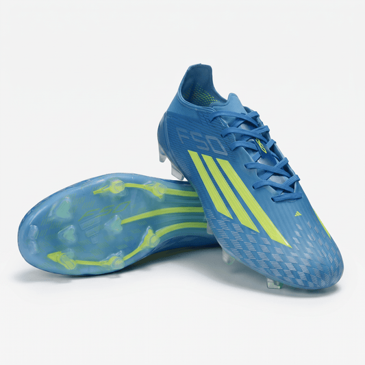 F50 Hyperfast Pro FG Lucid Blue / Team Solar Yellow / White - Elite Boots