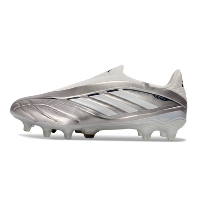 Copa Pure IV Schnürsenkellos FG Taupe Metallic / Zero Metallic / Night Metallic