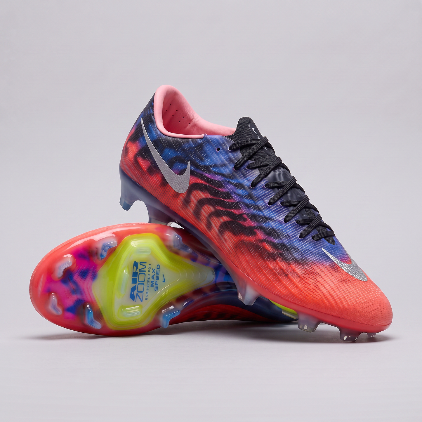 Air Zoom Mercurial Vapor 16 FG Pink / Sort / Blå / Sølv / Gul