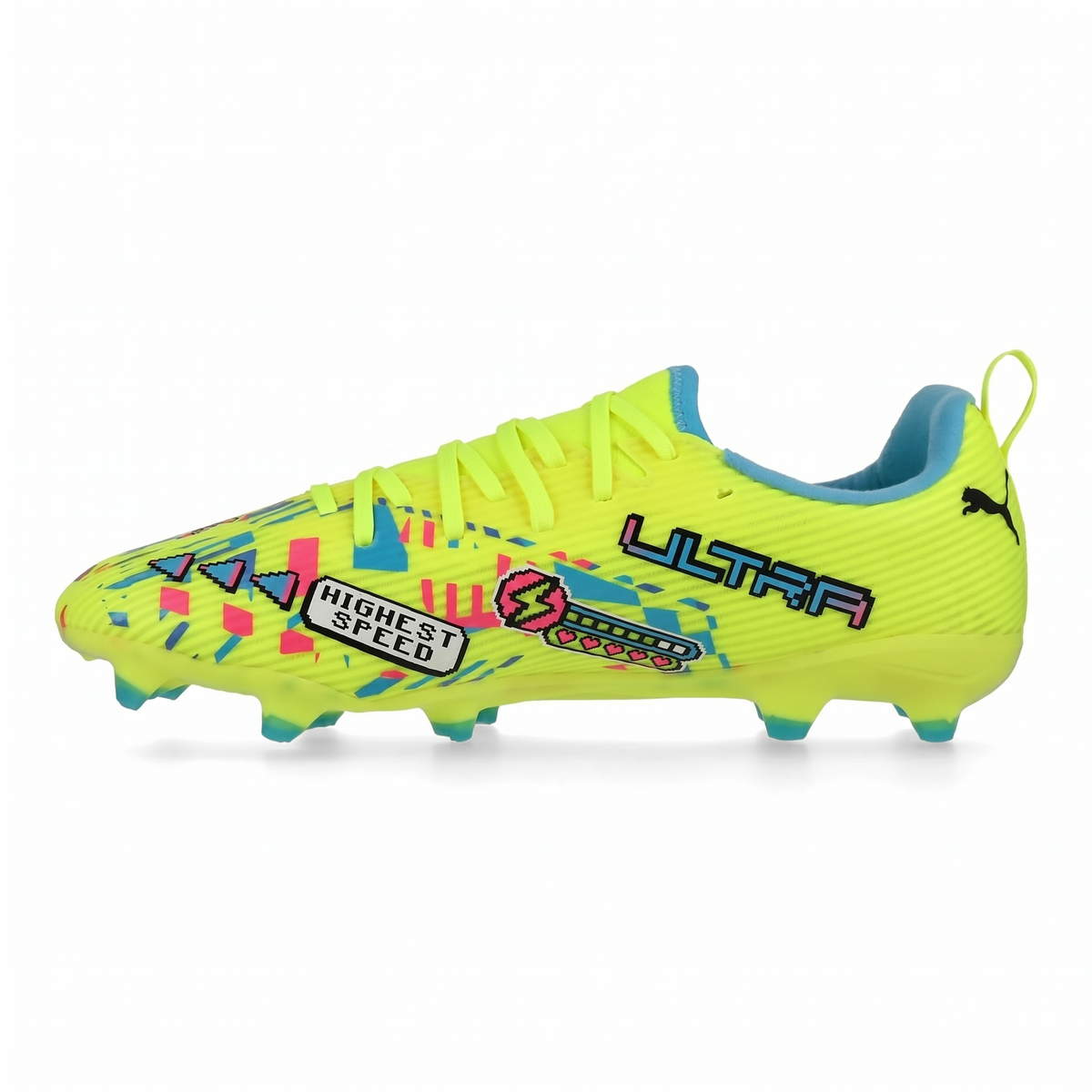 Ultra Nitro 7 Play FG Yellow Alert / White / Blue Glimmer / Pink Glimmer