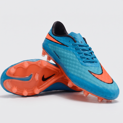 Hypervenom Phantom I AG Clear Water / Total Crimson / Blue - Elite Boots