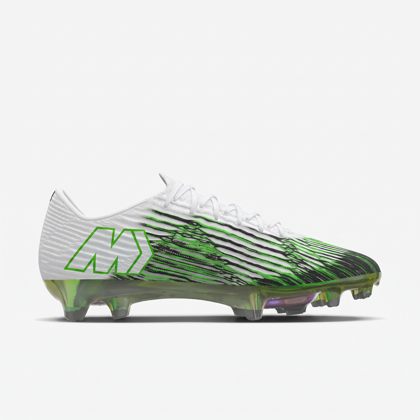 Mercurial Superfly 16 Personalizado Blanco / Negro / Verde Strike
