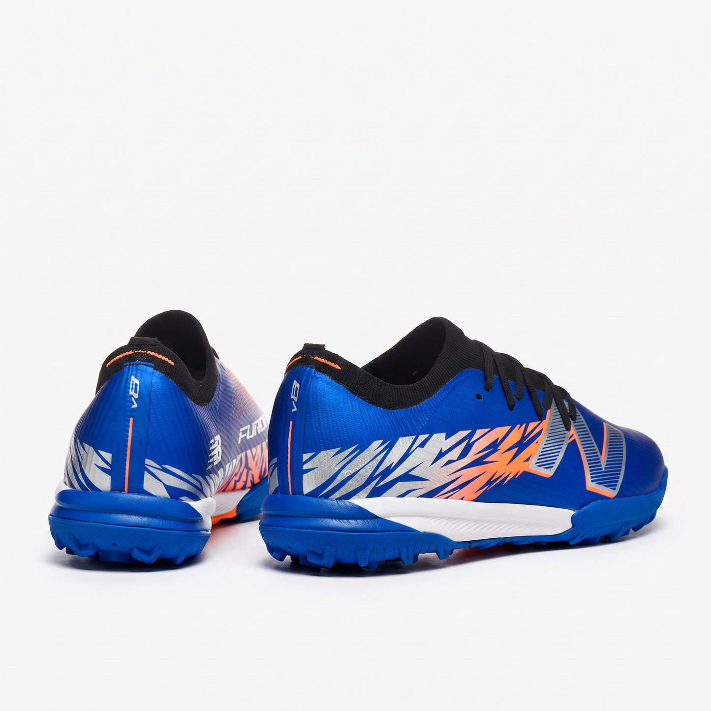 Furon V8 TF Blå / Hvid / Orange / Sølv