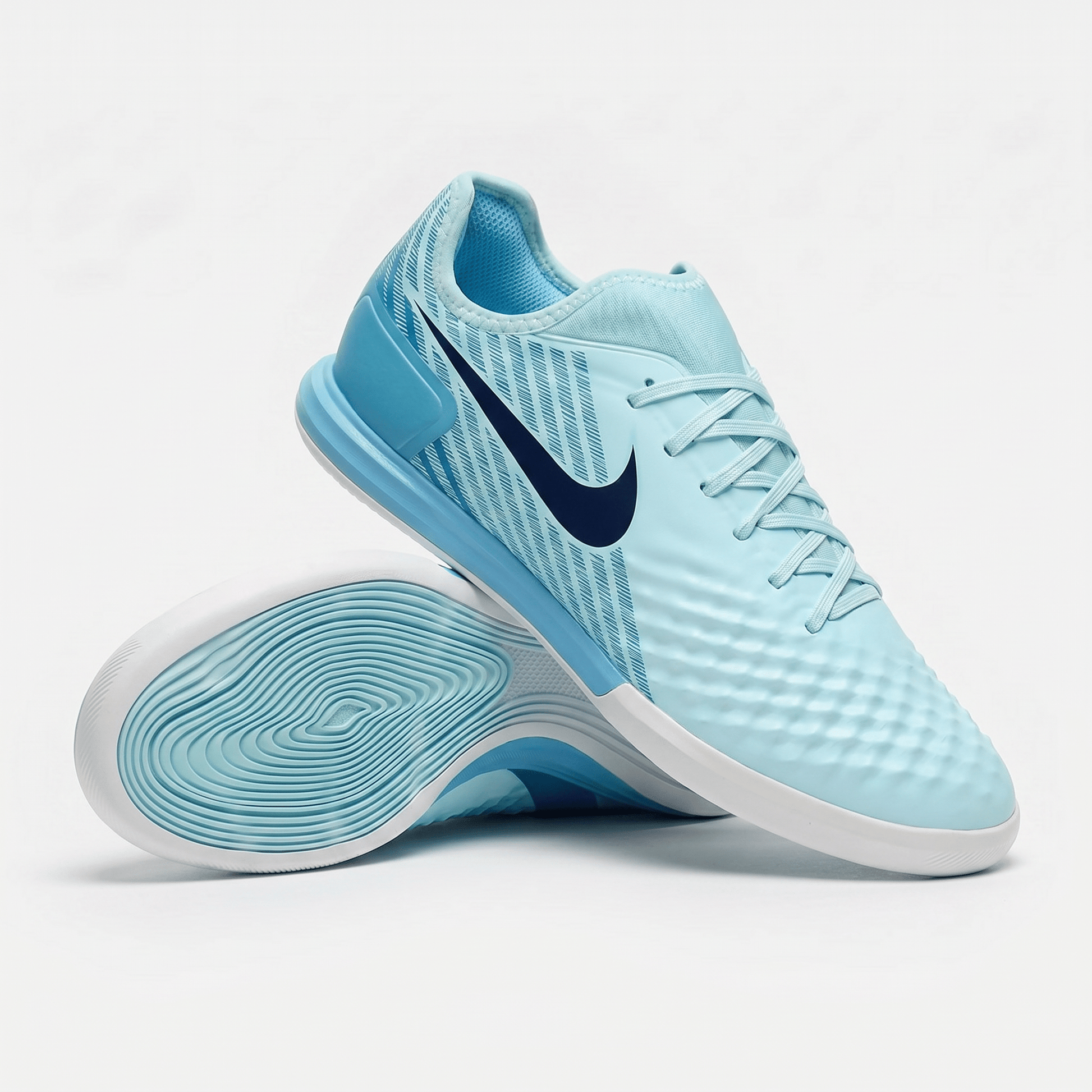 Magista X Finale II Indoor Flat Light Blue/Navy - Elite Boots