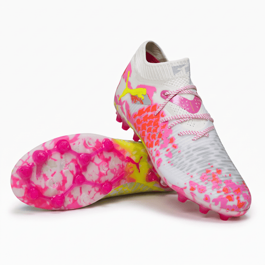 Future 8 Ultimate MG White / Yellow / Peppermint / Orchid Shadow - Elite Boots
