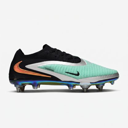 Phantom 6 Low SG-Pro Mint Foam / Black / Metallic Silver - Elite Boots