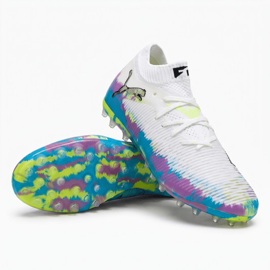 Future 8 Ultimate MG White / Apple / Aqua / Pure Magenta - Elite Boots