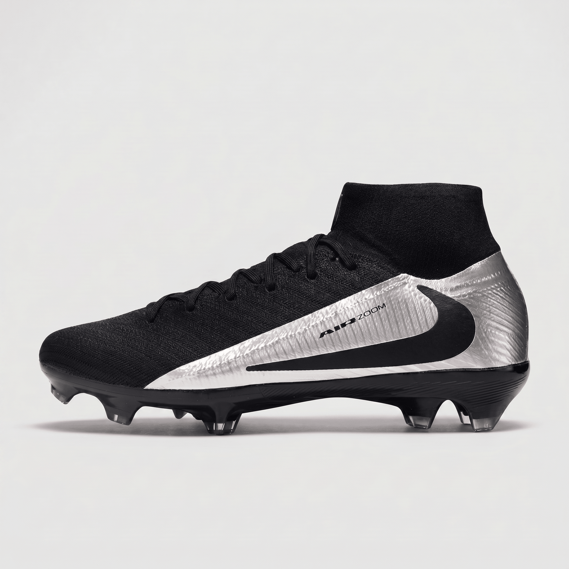 Mercurial Superfly IIX FG Black / Silver - Elite Boots