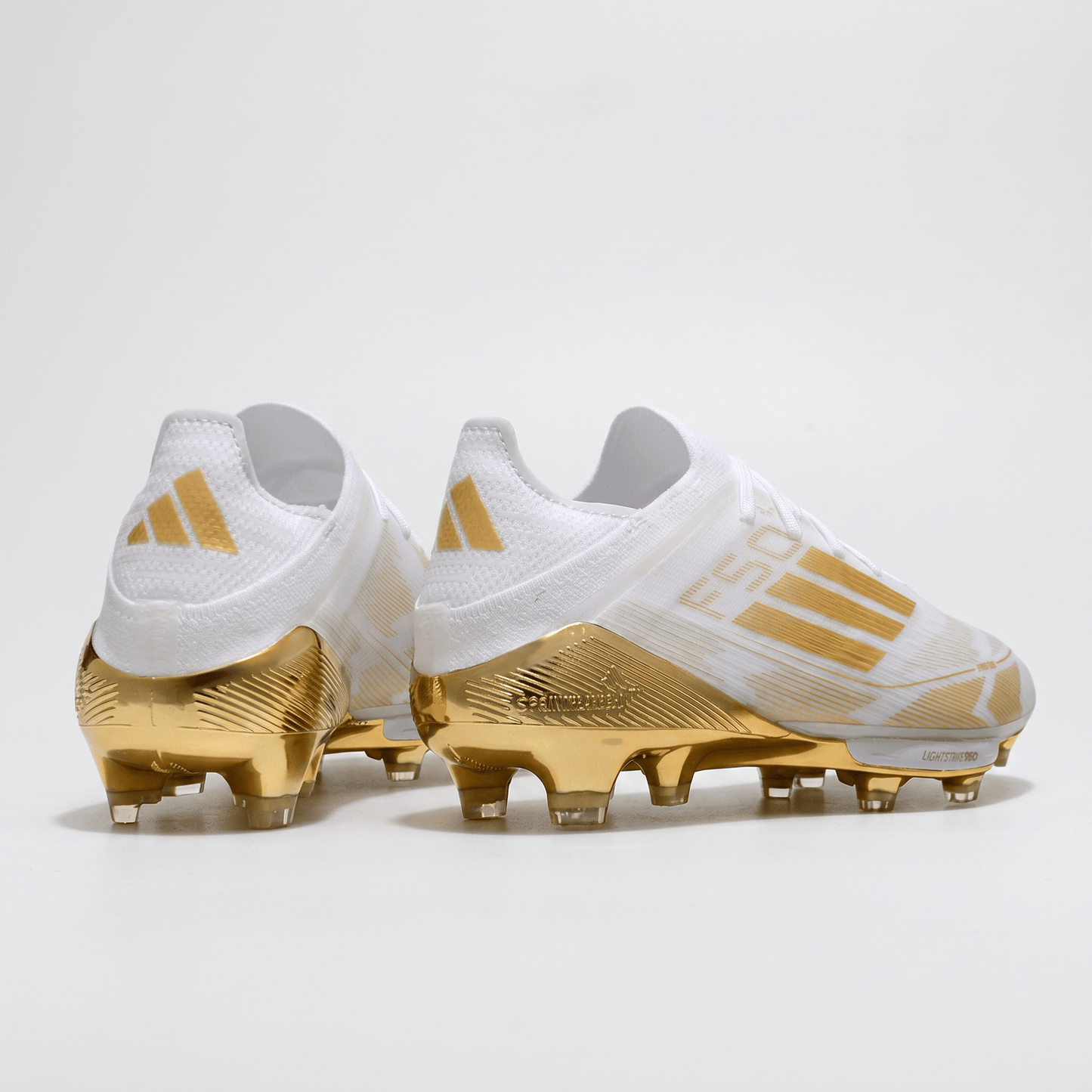 F50 Laced FG Footwear White / Gold Metallic - Elite Boots