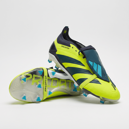 Predator Fold-Over Tongue FG Lucid Lemon / Core Black / Solar Red - Elite Boots