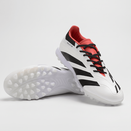 Predator TF Footwear White / Core Black / Solar Red - Elite Boots