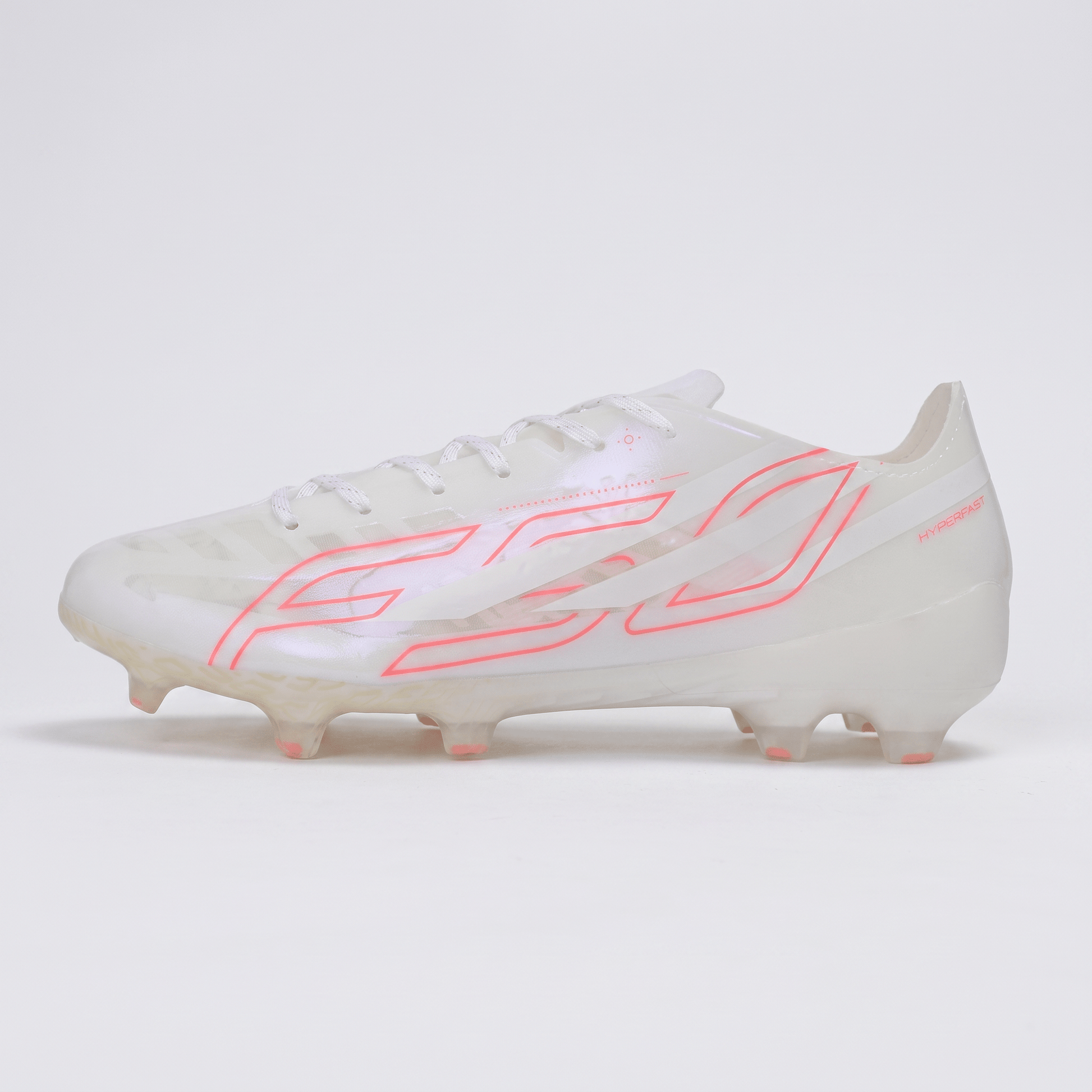 F50 Hyperfast Pro FG Cloud White / Solar Red / Off White - Elite Boots