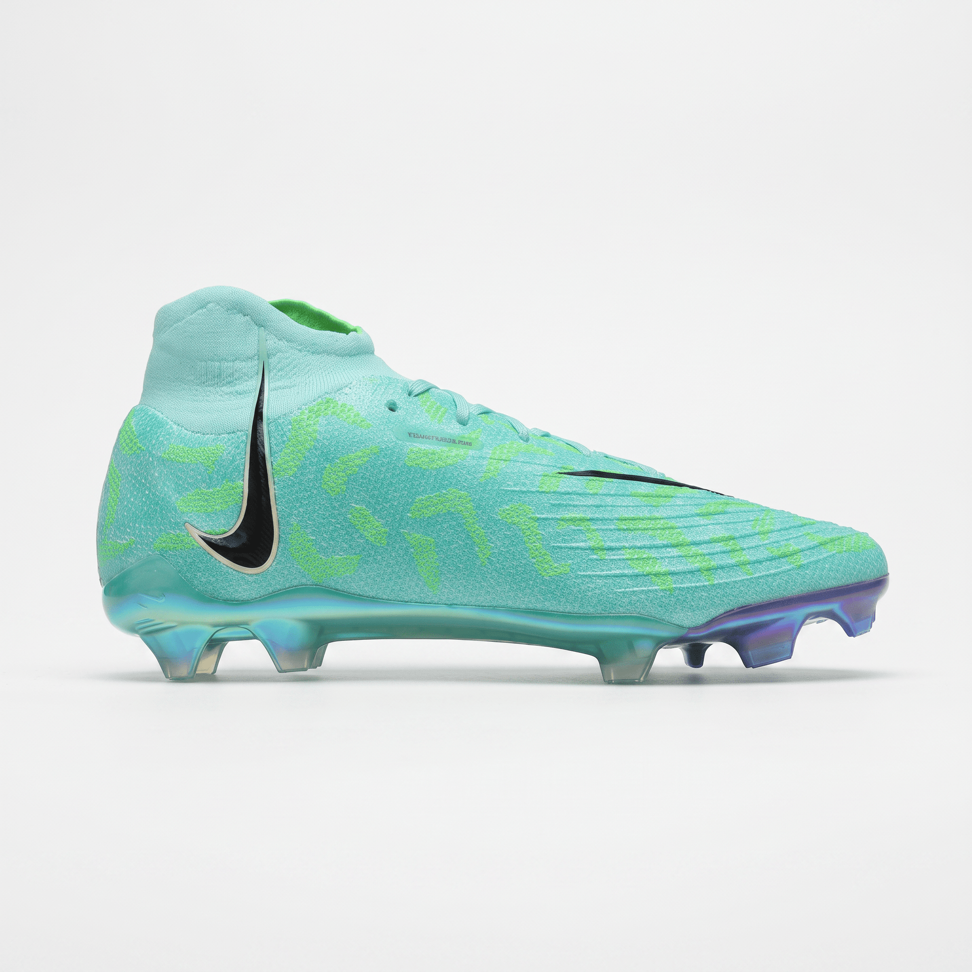 Phantom Luna II FG Green Glow / Black / Metallic Silver - Elite Boots