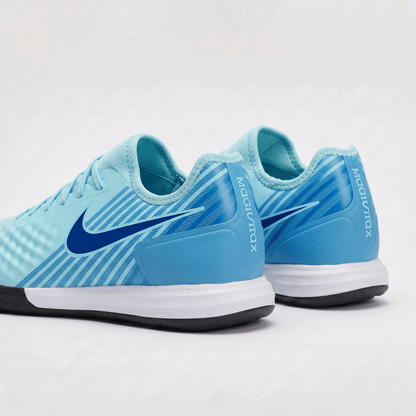 Magista X Finale II Indoor Flat Light Blue/Navy - Elite Boots