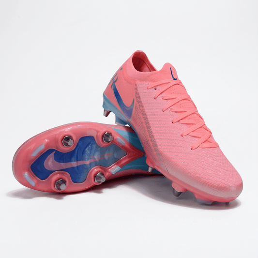 Mercurial Vapor 16 Elite XXV SG Coral Pink / Sky Blue / Purple / Silver - Elite Boots