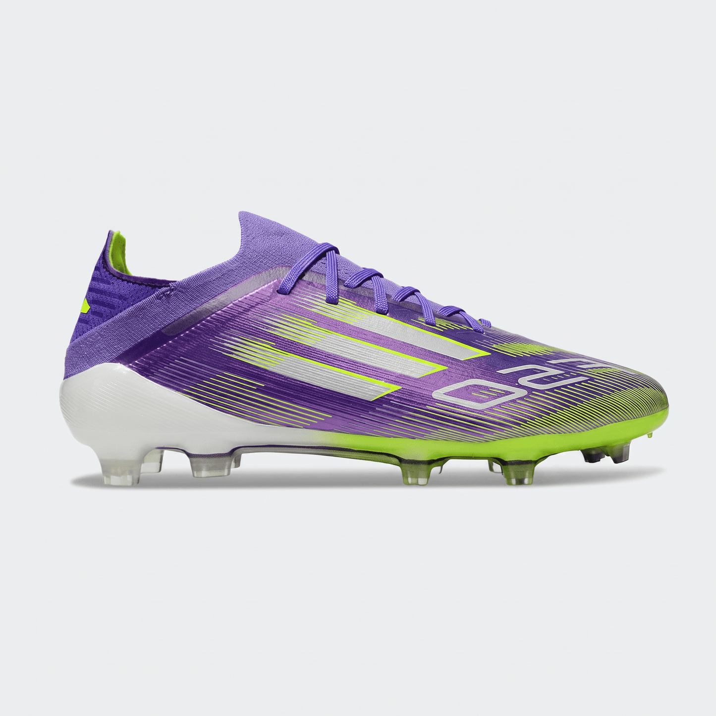 F50 FG Purple Rush / Cloud White / Lucid Lemon - Elite Boots