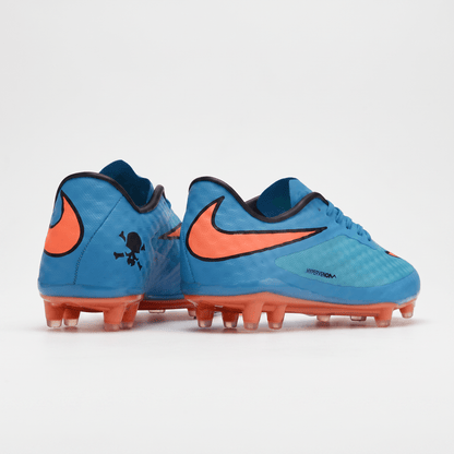 Hypervenom Phantom I AG Clear Water / Total Crimson / Blue - Elite Boots