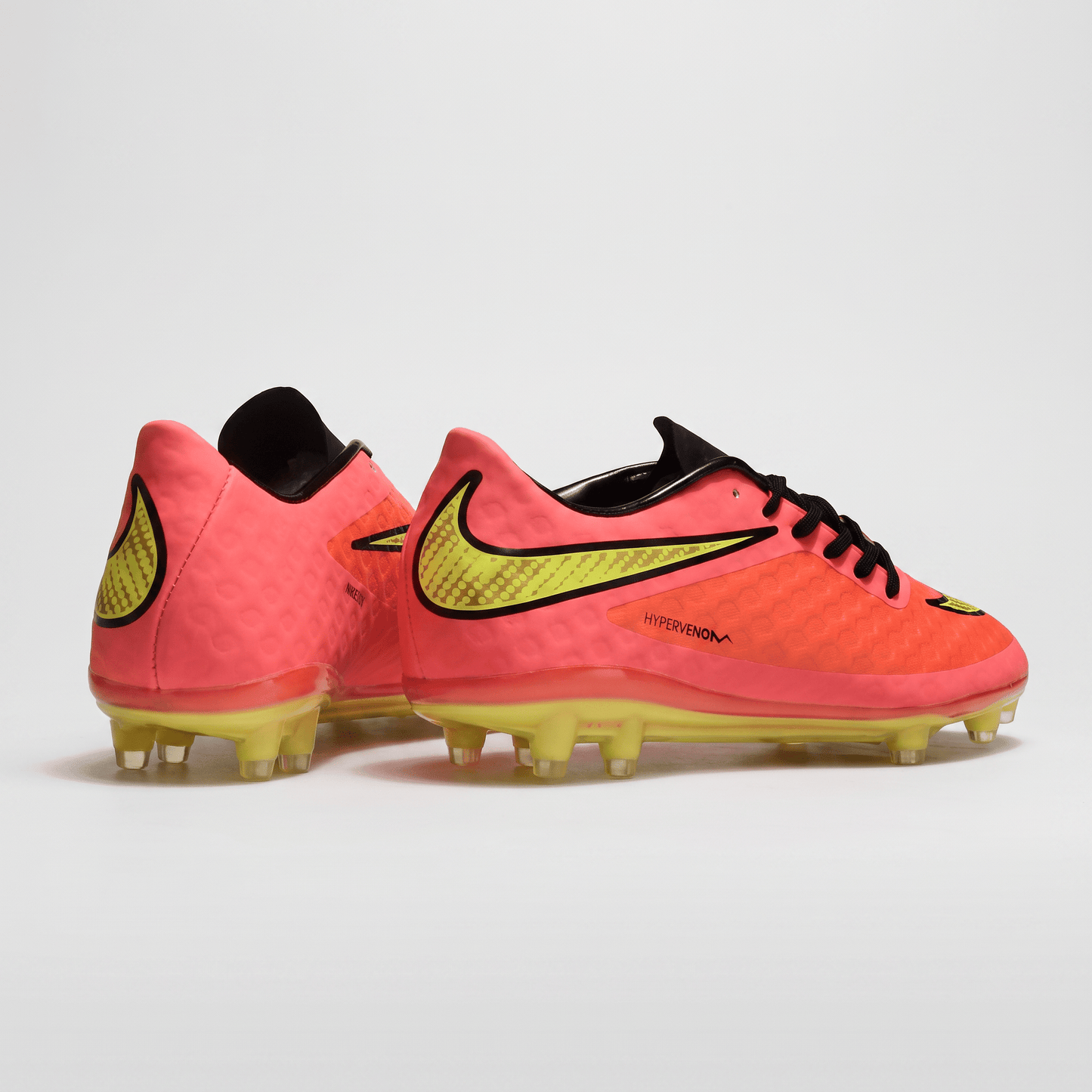 Hypervenom Phelon FG Bright Crimson / Black / Volt - Elite Boots