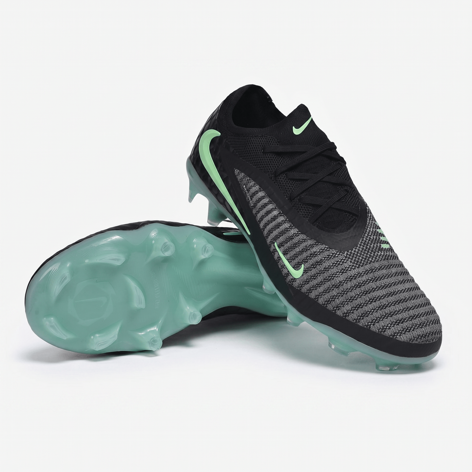 Phantom 6 Low FG Black / Illusion Green / Black - Elite Boots
