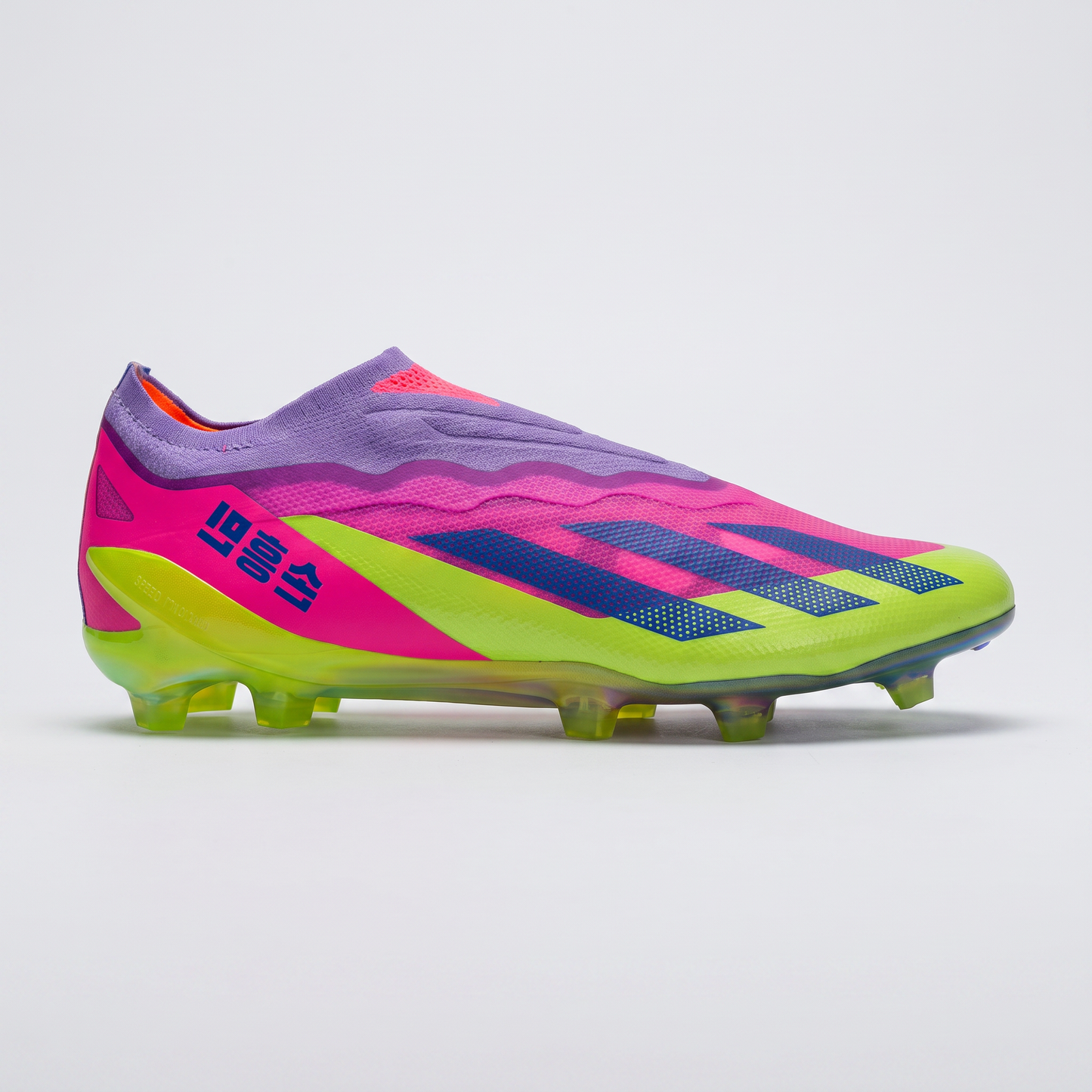 X Crazyfast FG Lucid Pink / Lucid Lemon / Jasná královská modrá